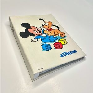 Vintage Disney Baby Photo Album